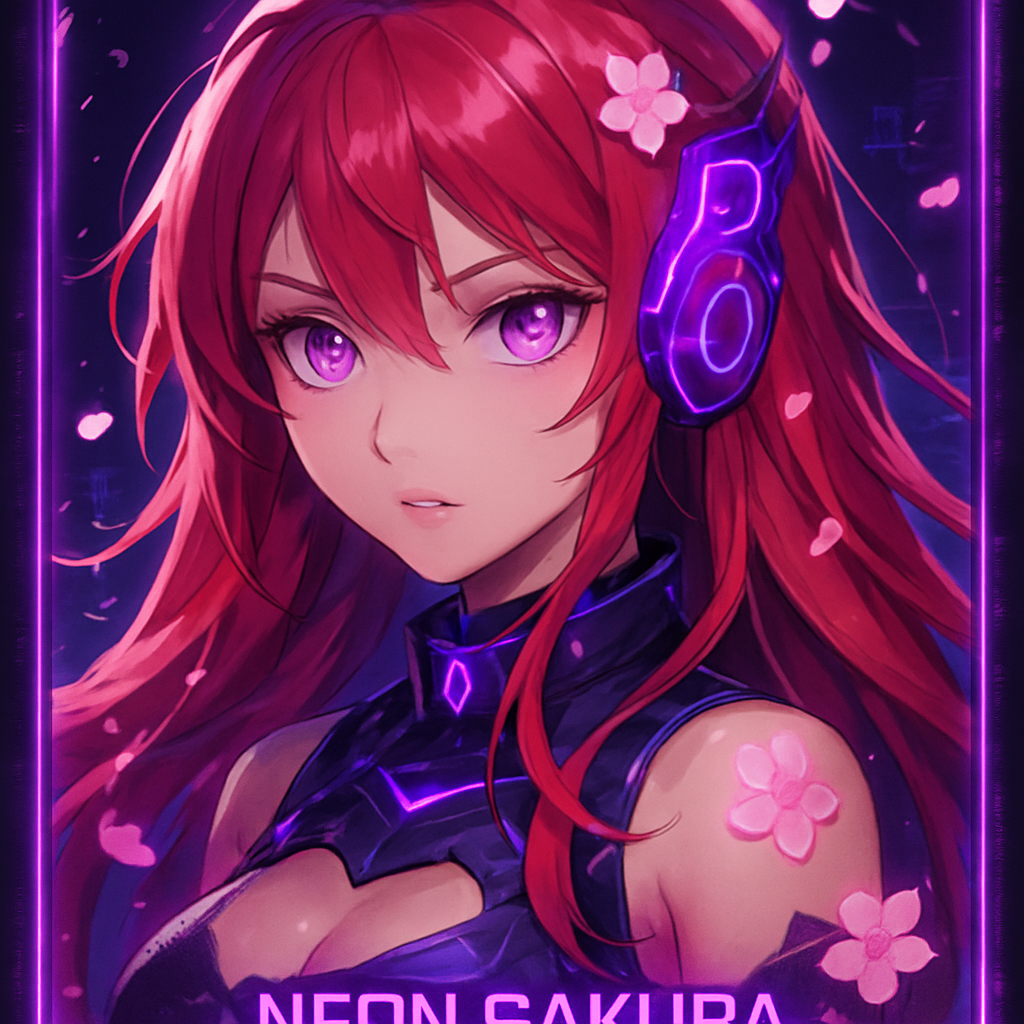 Neon Sakura